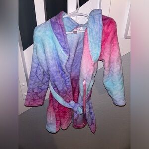 Never worn girls mermaid robe 4T